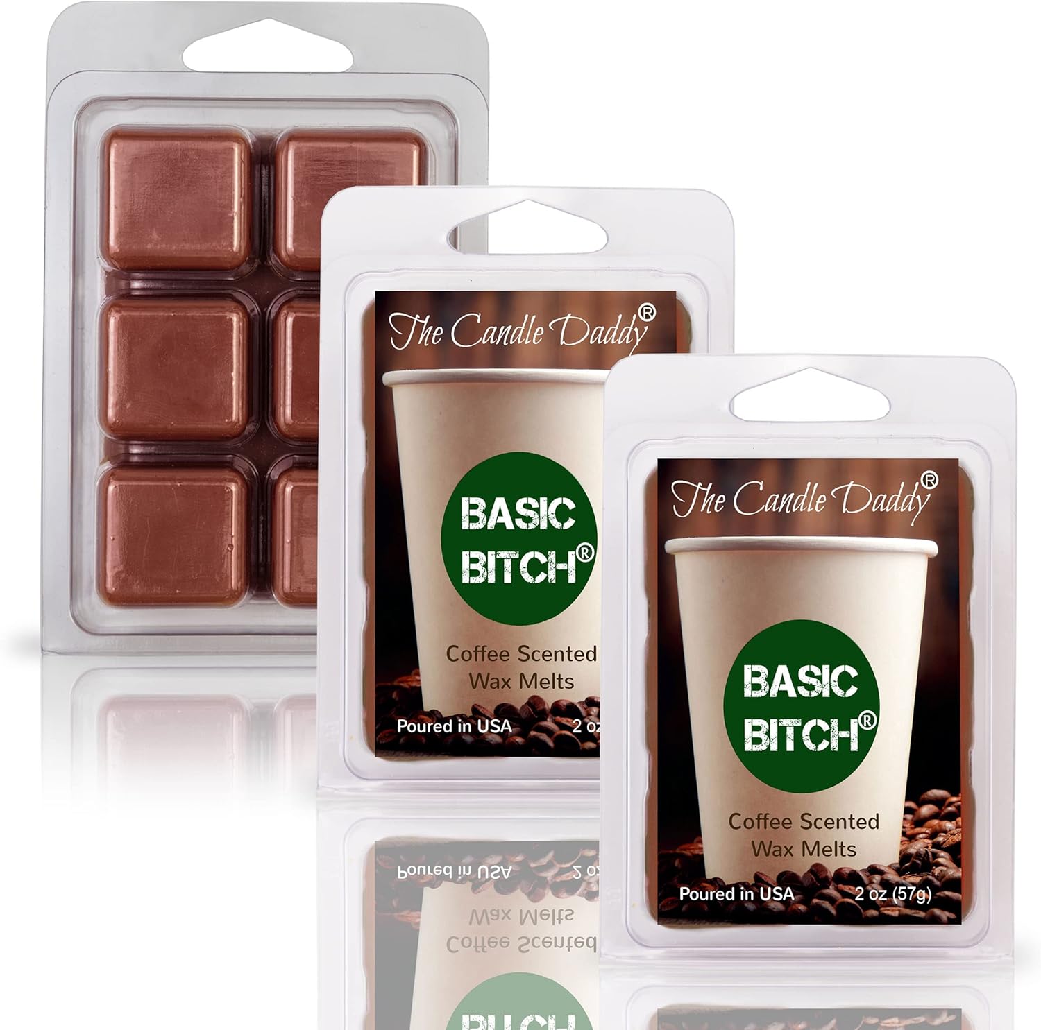 The Candle Daddy Basic Bitch Coffee Wax Melt - 2 Ounces