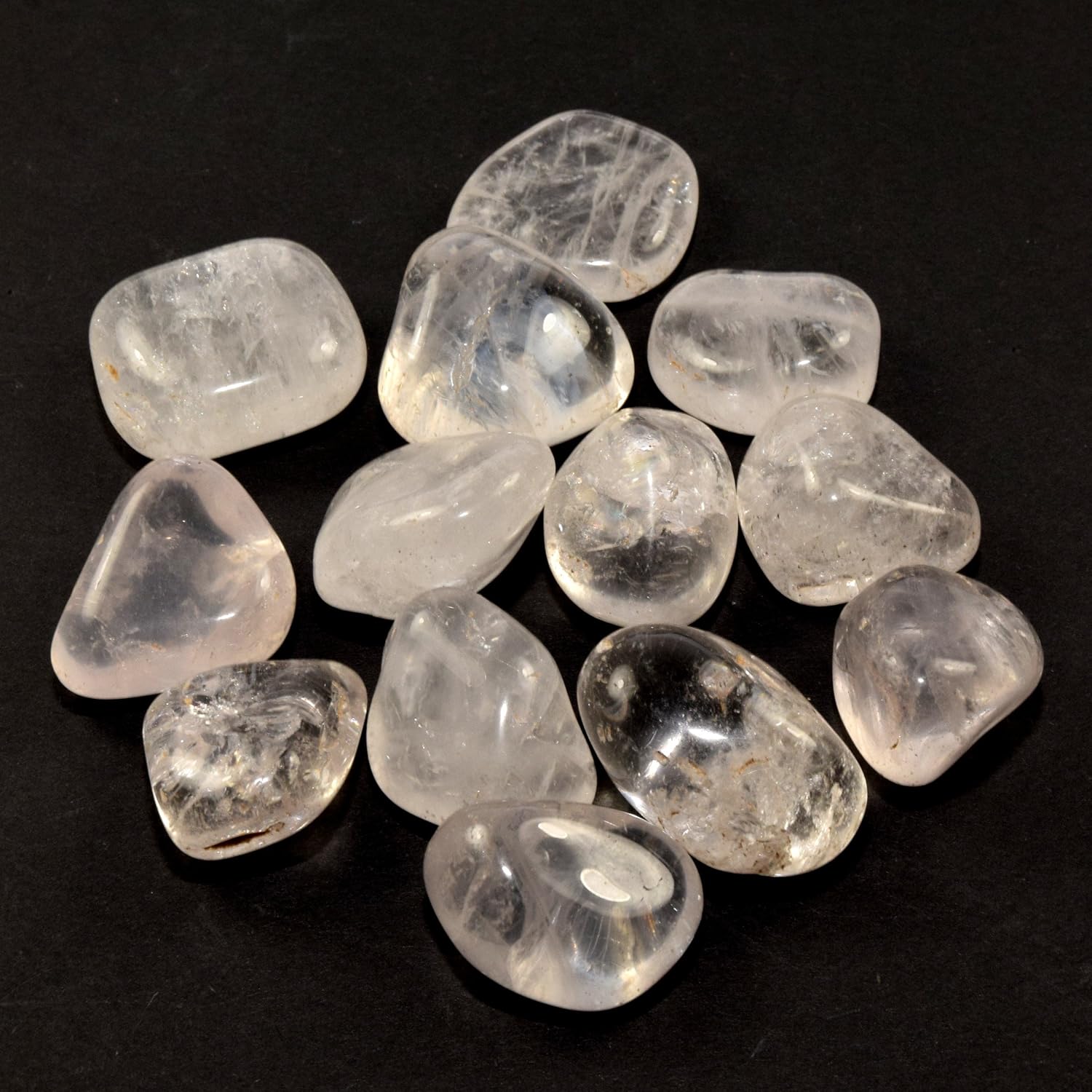 HC Set 64mm Agate Pyramid with Clear Quartz Cabochon