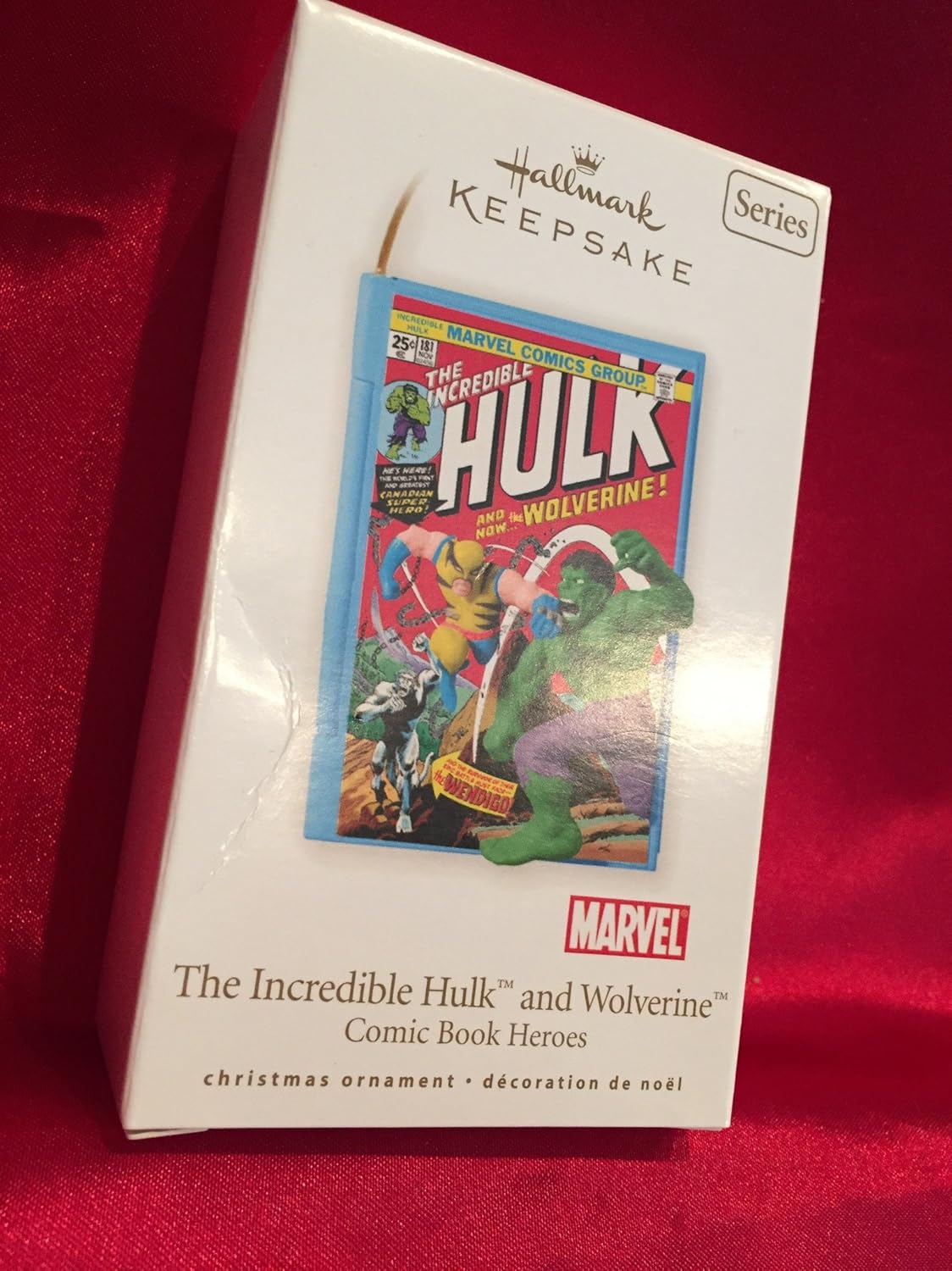 2010 Hallmark Hulk Wolverine Ornament