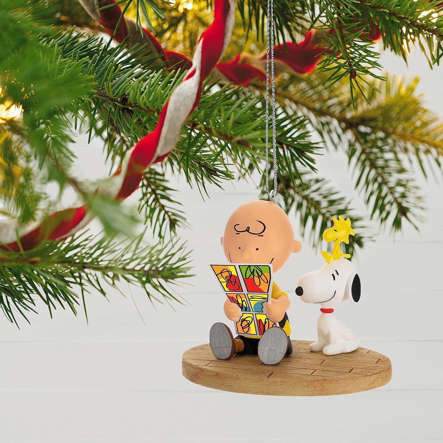 Hallmark Keepsake Christmas Ornament 2023 Peanuts Gang Sunday Morning Funnies