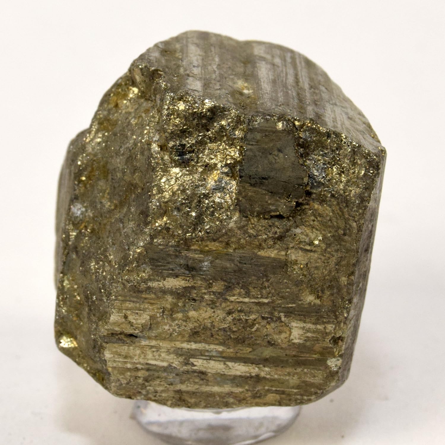 HQRP 29mm Golden Pyrite Cube Cluster Natural Stone Specimen