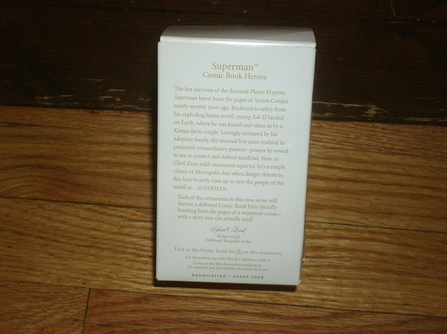 Hallmark Keepsake Ornament Superman Comic Book Heroes 1