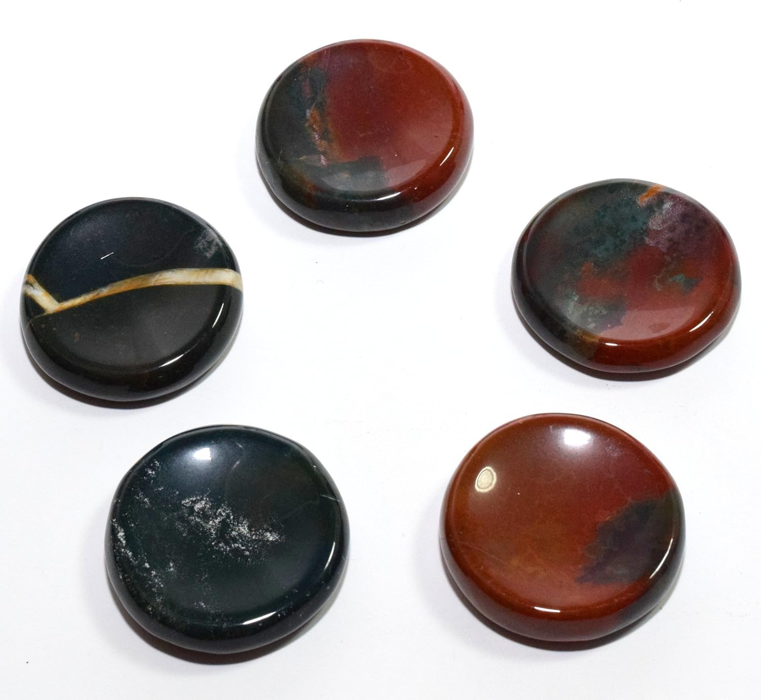HQRP Bloodstone Stand for Spheres 5PCS