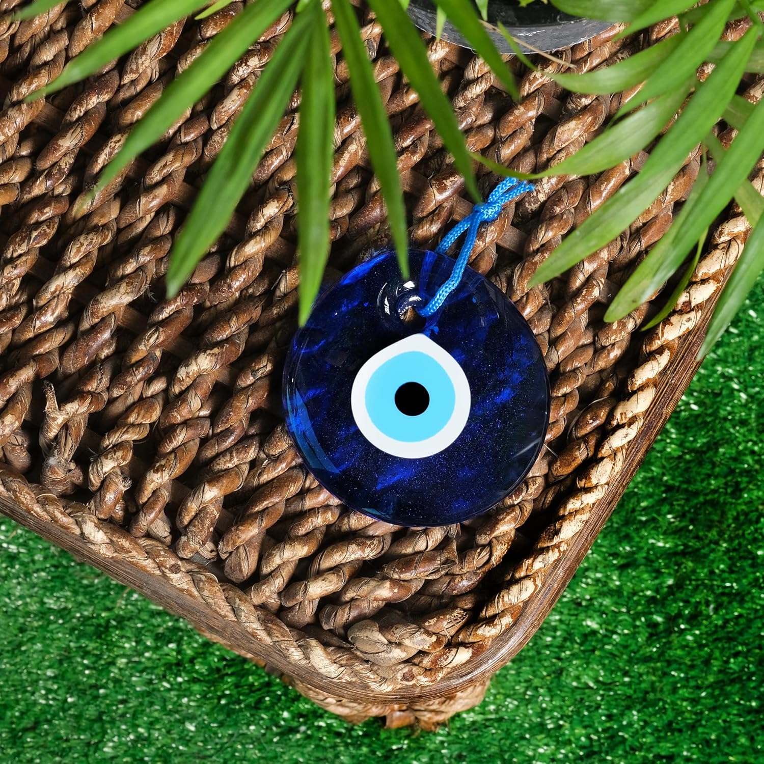 BCS Blue Evil Eye Wall Hanging Ornament 28