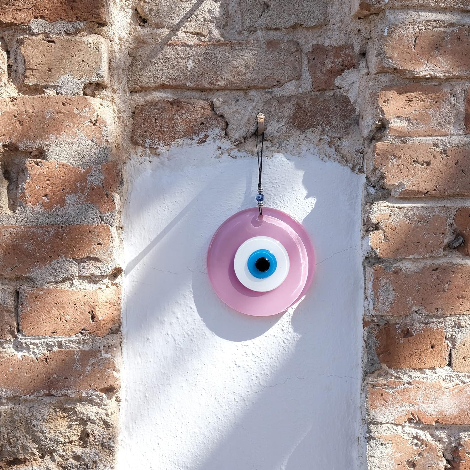 BCS Pink Evil Eye Wall Hanging Decor