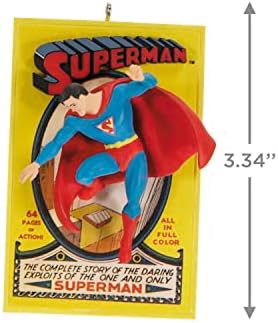 Hallmark Keepsake Christmas Ornament 2023 Superman DC 85th Anniversary