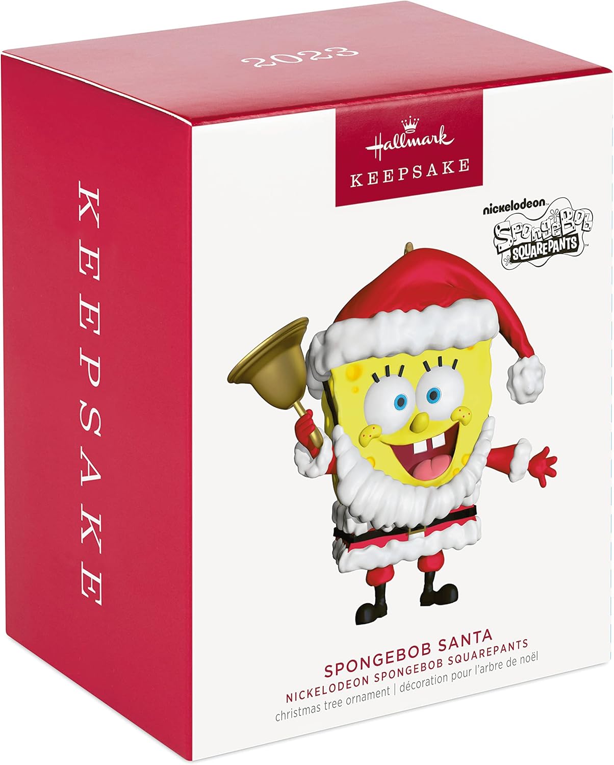 Hallmark Keepsake 2023 SpongeBob Santa Christmas Ornament