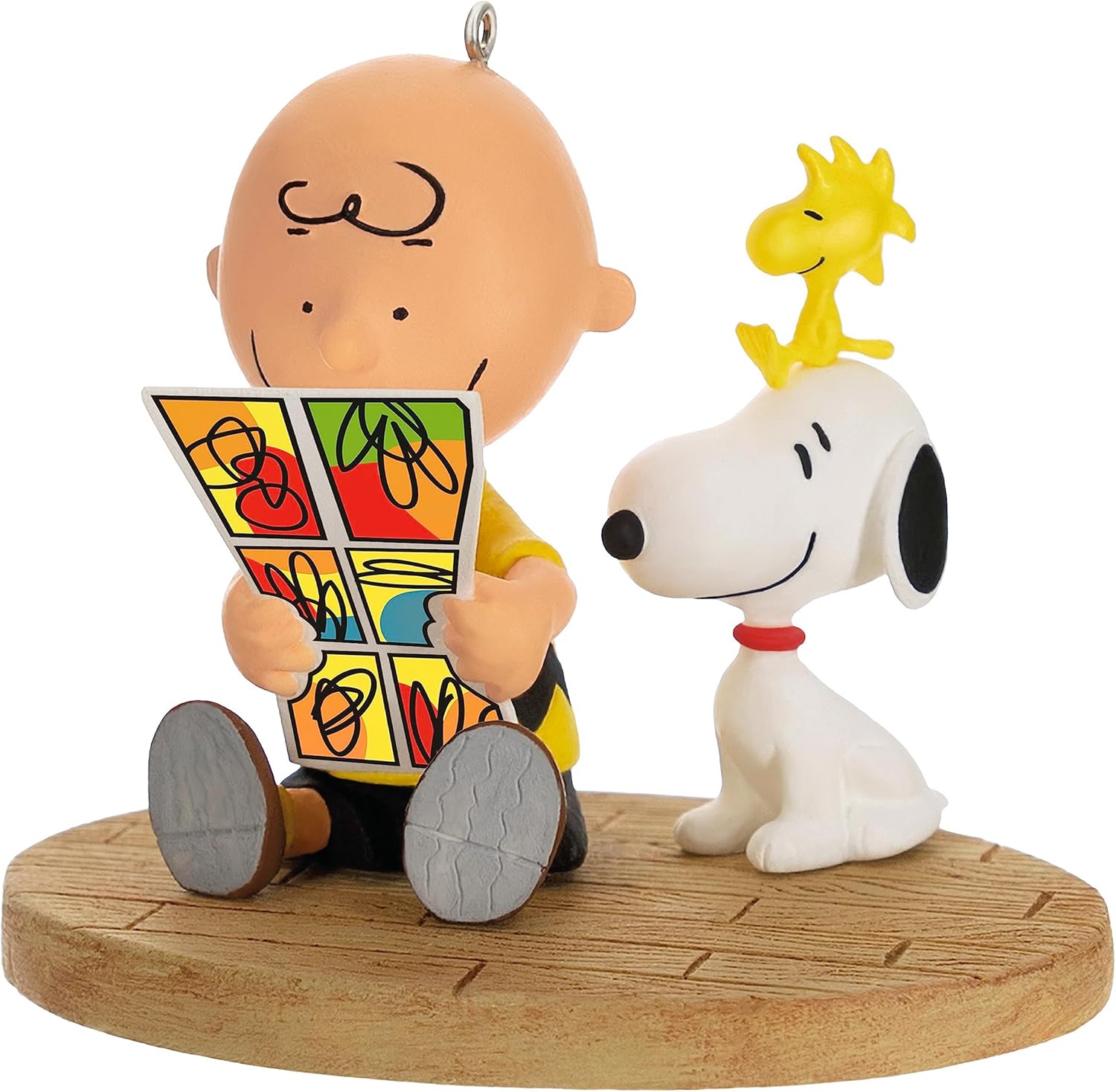Hallmark Keepsake Christmas Ornament 2023 Peanuts Gang Sunday Morning Funnies