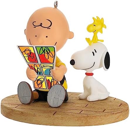 Hallmark Keepsake Christmas Ornament 2023 Peanuts Gang Sunday Morning Funnies