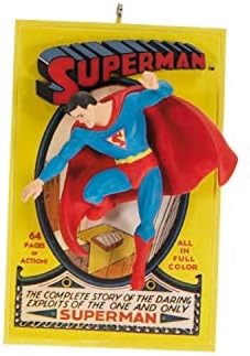 Hallmark Keepsake Christmas Ornament 2023 Superman DC 85th Anniversary