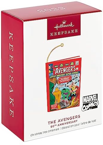 Hallmark Keepsake 2023 Avengers 60th Anniversary Christmas Ornament