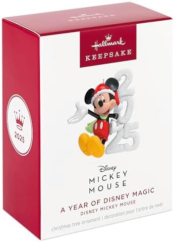 Hallmark Keepsake 2025 Disney Mickey Mouse Christmas Ornament