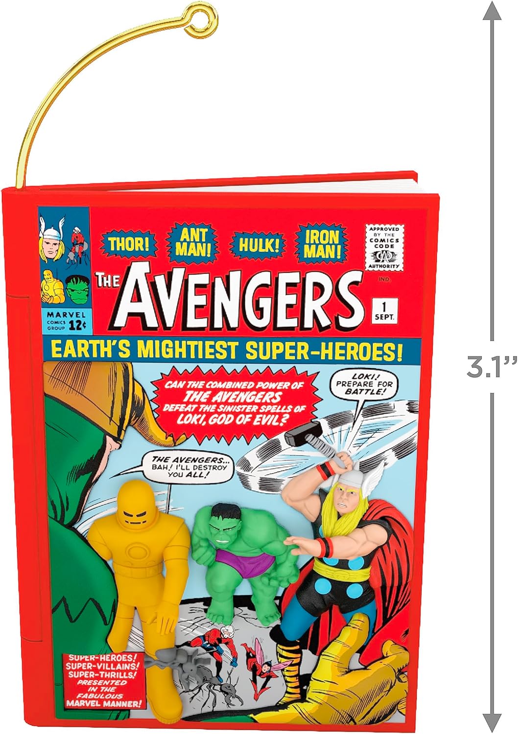 Hallmark Keepsake 2023 Avengers 60th Anniversary Christmas Ornament