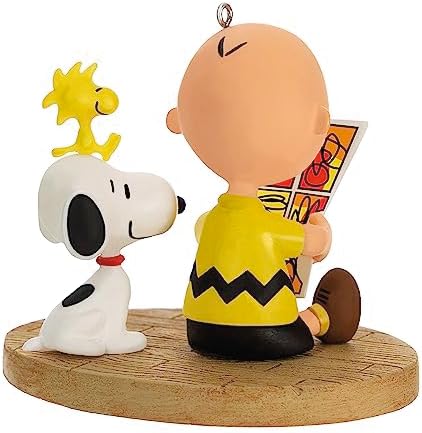 Hallmark Keepsake Christmas Ornament 2023 Peanuts Gang Sunday Morning Funnies