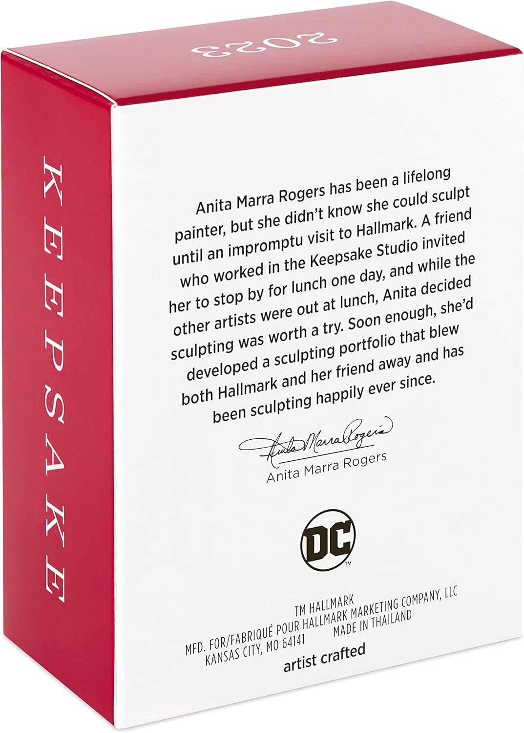 Hallmark Keepsake Christmas Ornament 2023 Superman DC 85th Anniversary